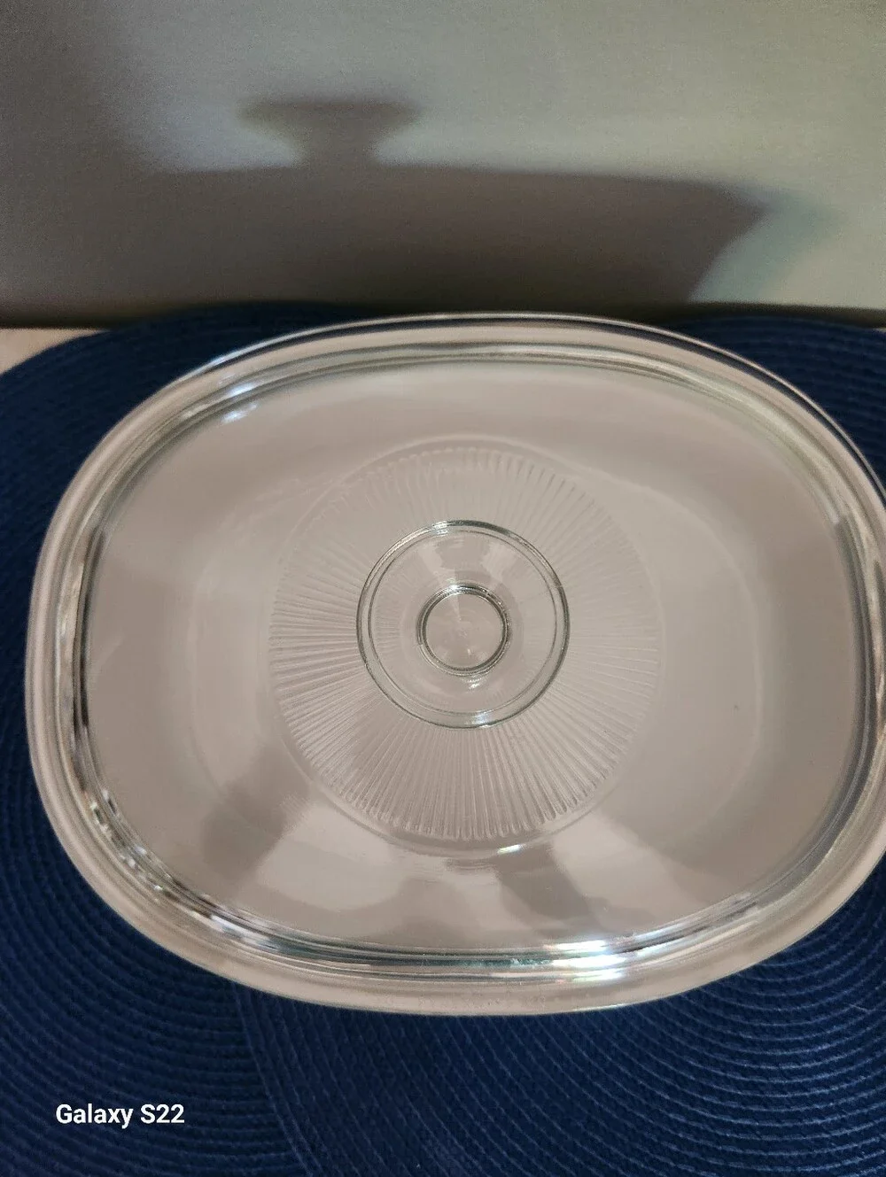Corningware French White Pyroceram  Dish F 12 B & Lid F 12 C